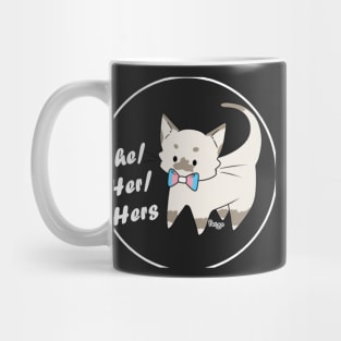 She/Her/Hers Pronouns Kitty (v1) Mug